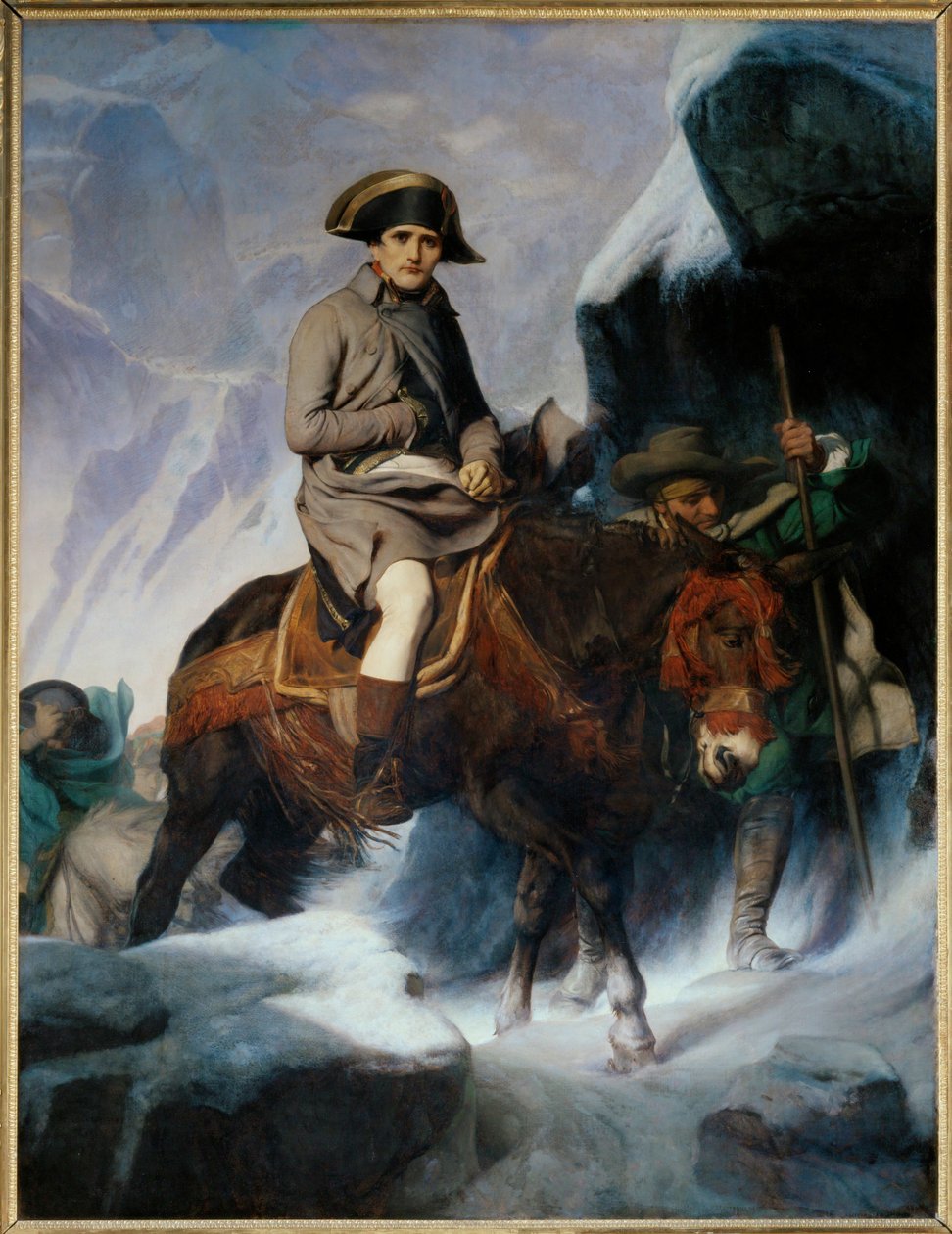 Bonaparte átkel az Alpokon - Bonaparte franchissant les Alpes ... alkotó: Hippolyte (1797 1856) Delaroche