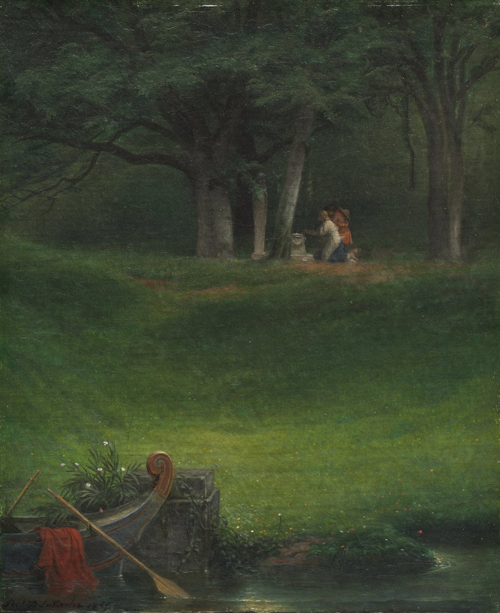 Felajánlás a Pán istennek alkotó: Hippolyte (1797 1856) Delaroche