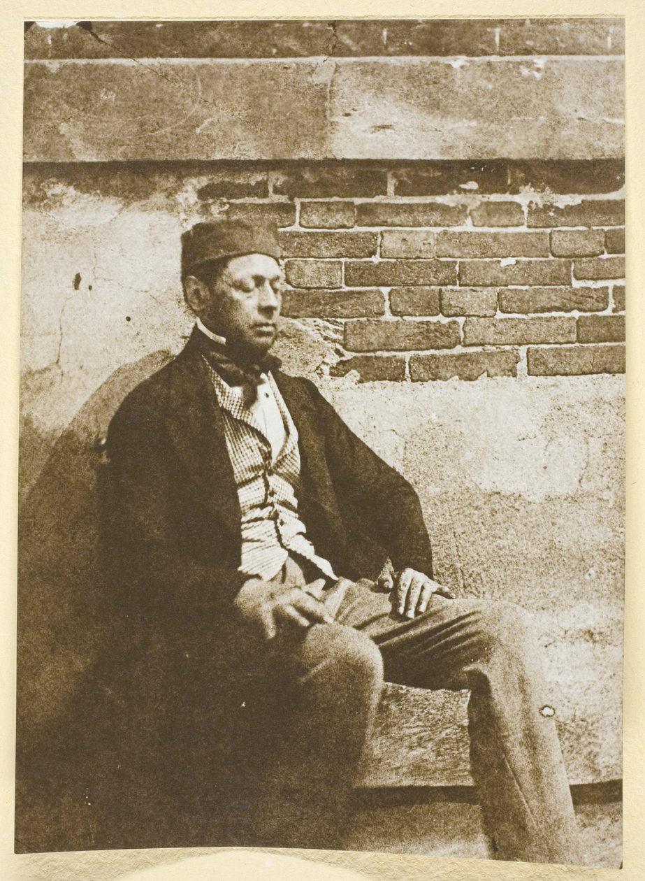 Bayard, csukott szemmel alkotó: Hippolyte Bayard