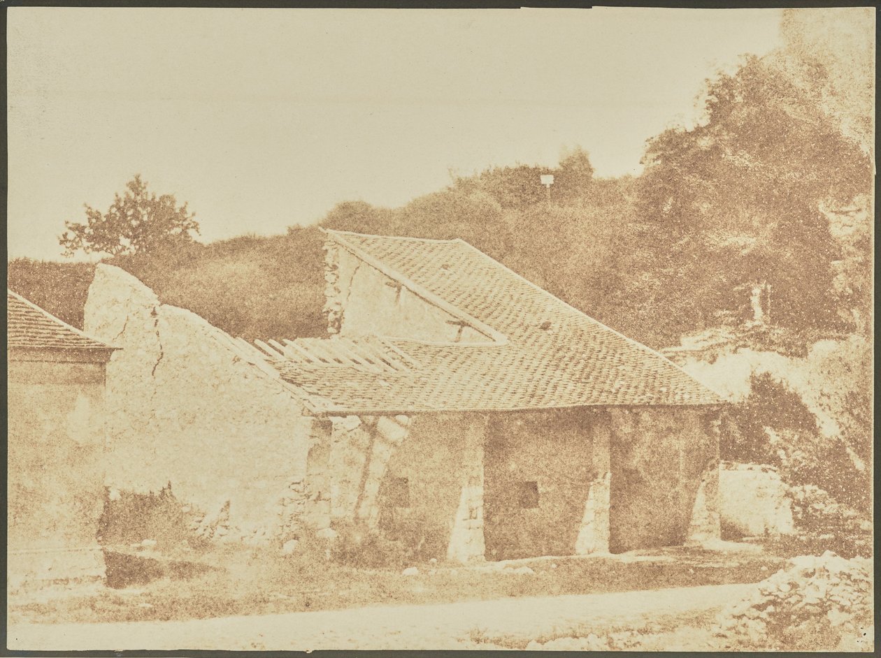 [Country House in Ruins] alkotó: Hippolyte Bayard