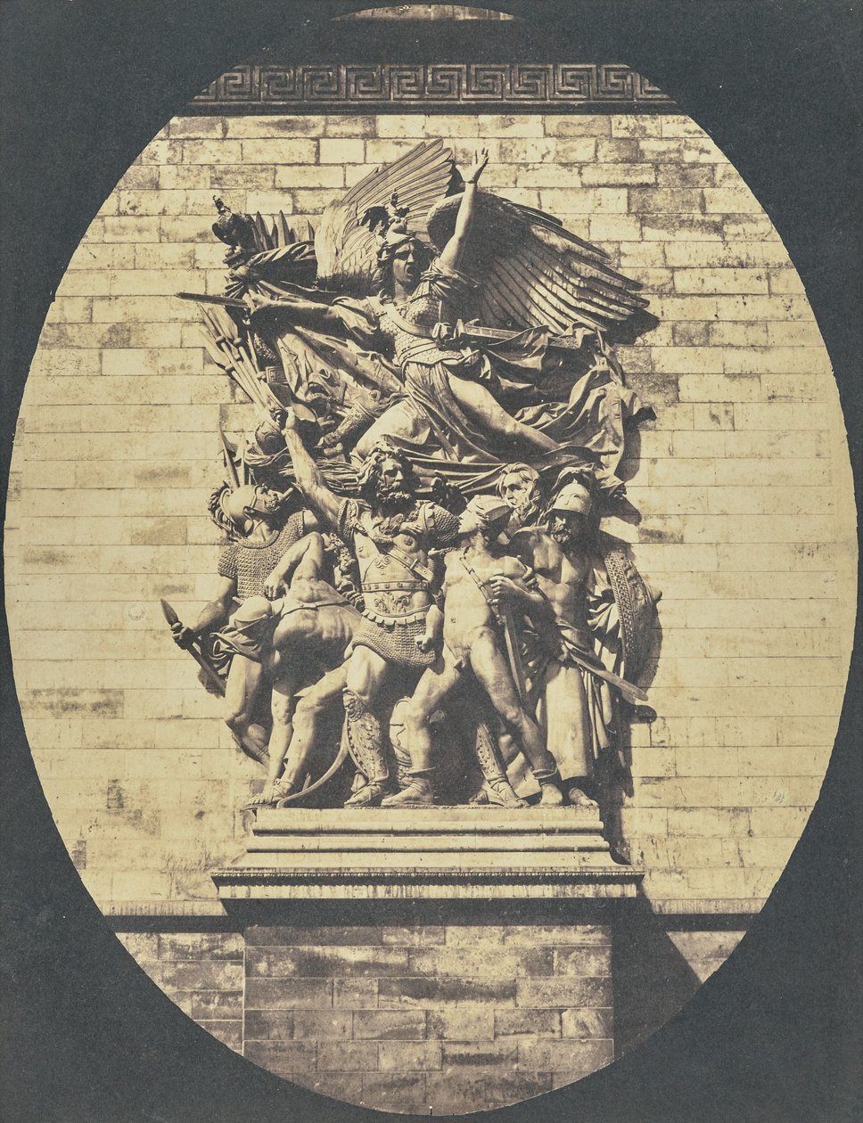 [Részlet François Rude "Le Départ de 1792 (vagy La Marseillaise)" című alkotásából, Diadalív]. alkotó: Hippolyte Bayard
