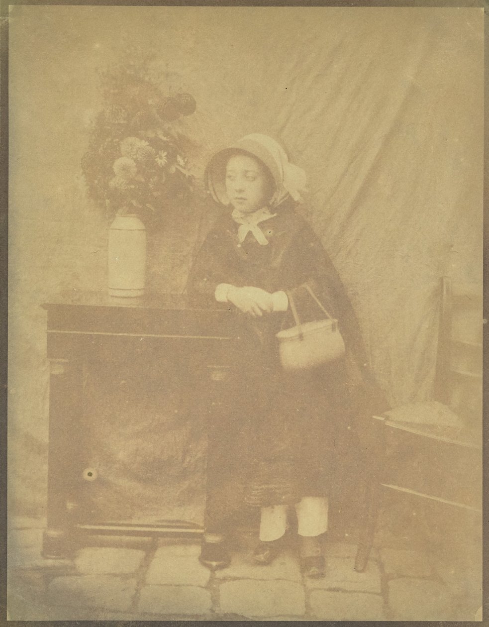 [Georgina Benoist () portréja] alkotó: Hippolyte Bayard