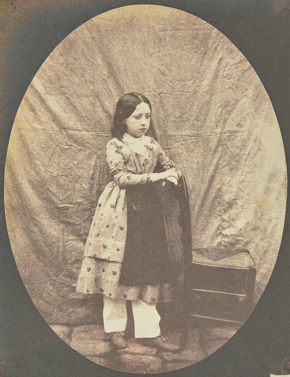 [Georgina Benoist () portréja] alkotó: Hippolyte Bayard