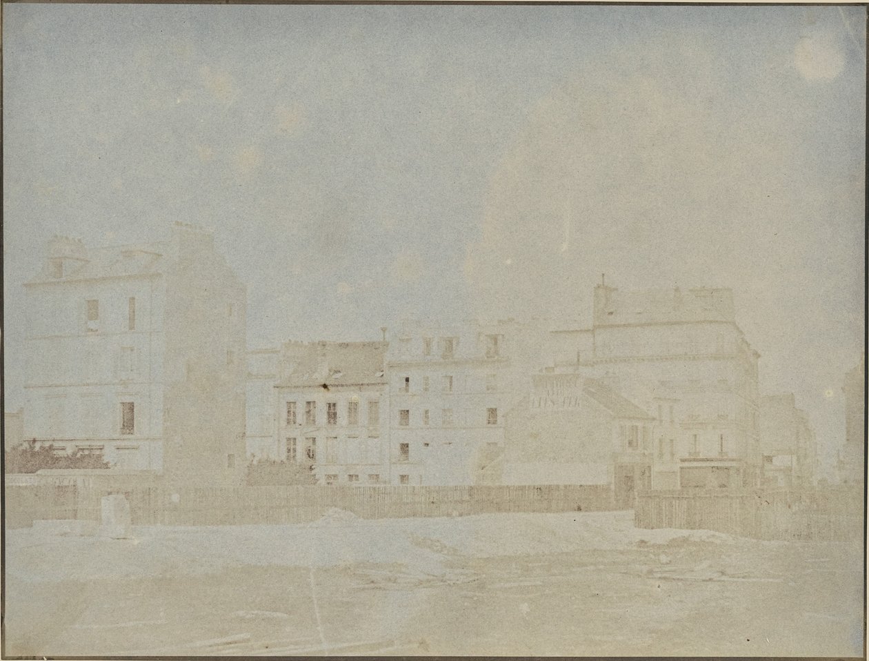 Utcakép, Batignolles vagy Montmartre alkotó: Hippolyte Bayard