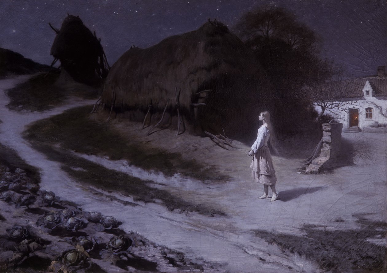 Az ifjú Pastoure (Joan of Arc), Szalon 1884 (olaj, vászon) alkotó: Hippolyte Berteaux