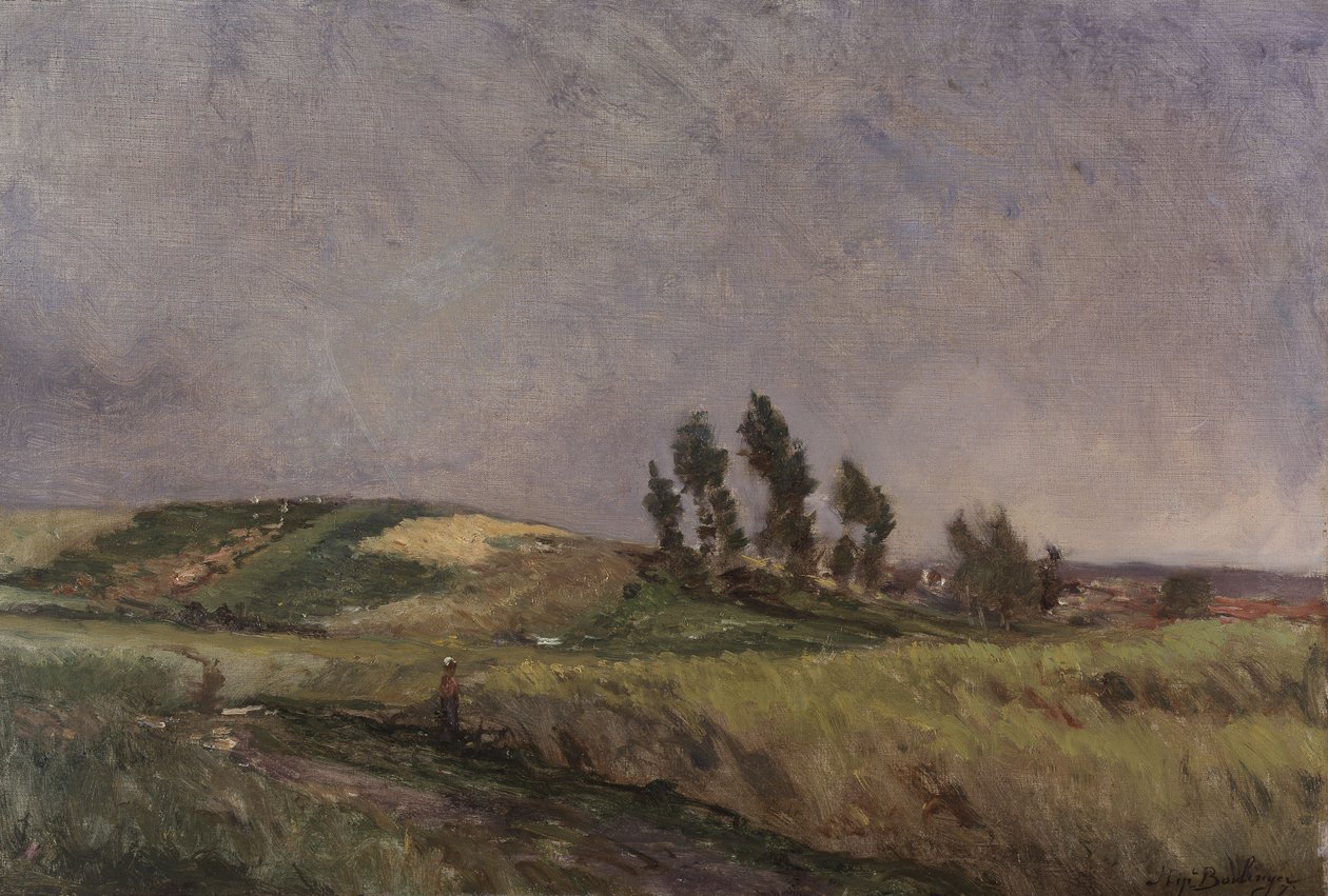 Falu a dűnékben alkotó: Hippolyte Boulenger