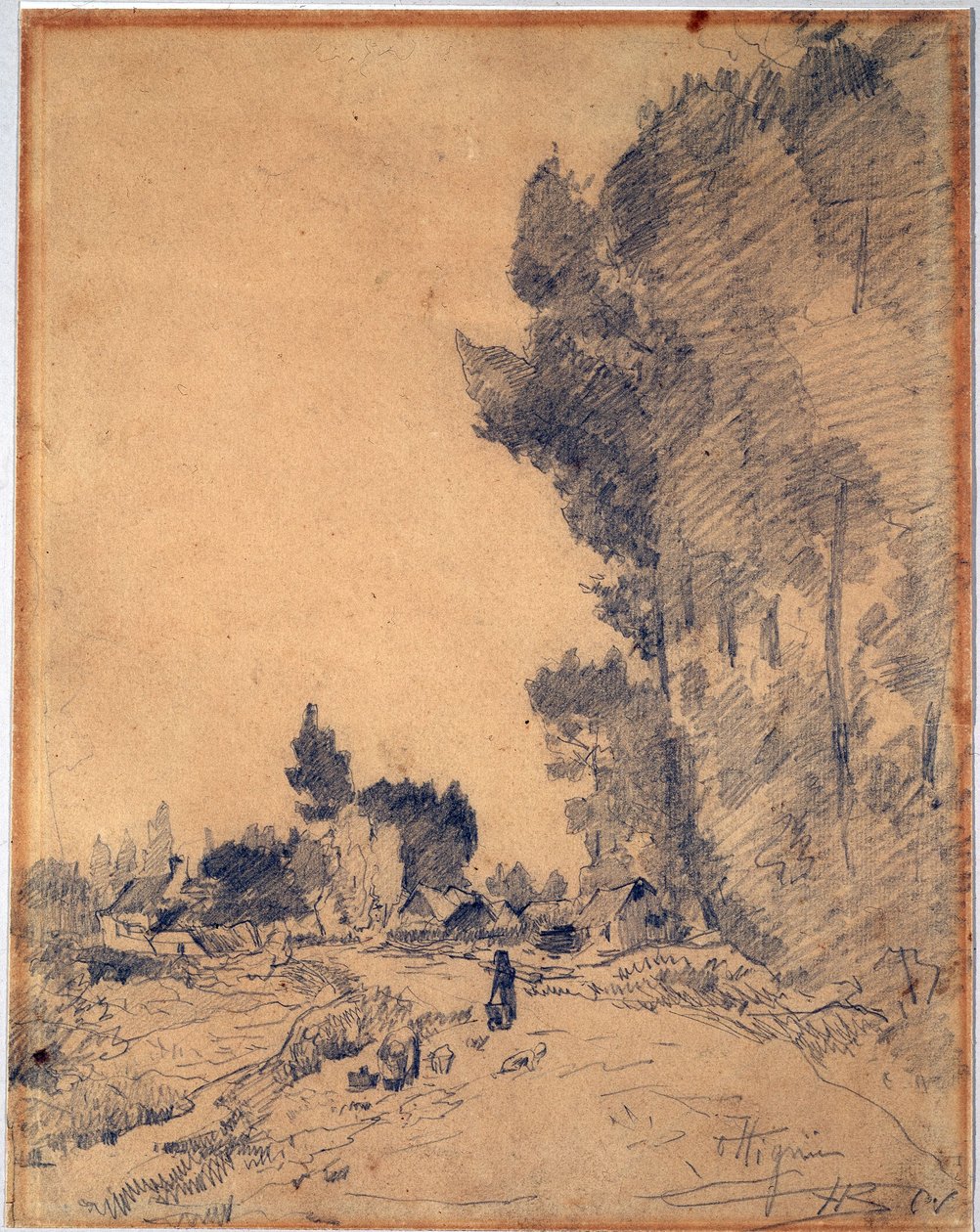 Landschaft in Ottignies alkotó: Hippolyte Boulenger