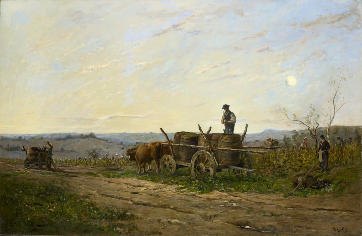 Aratás reggel, 1876 alkotó: Hippolyte Camille Delpy