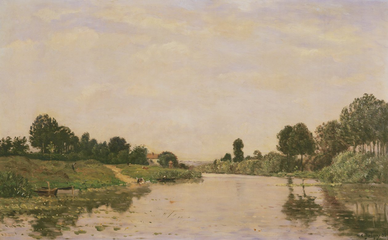 Nyár a folyón alkotó: Hippolyte Camille Delpy