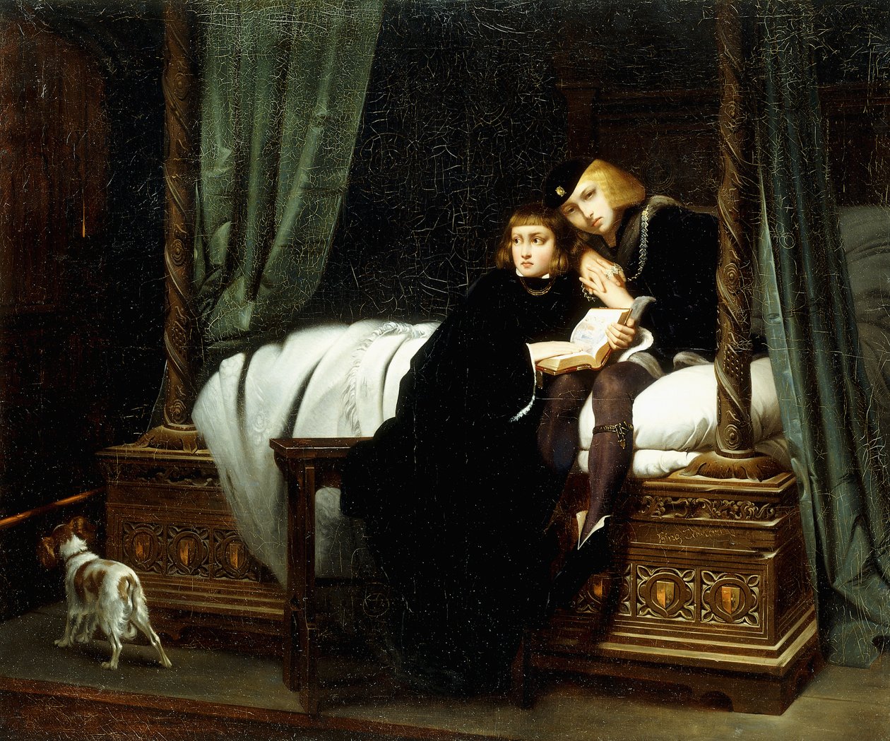 Edward gyermekei, alkotó: Hippolyte Delaroche