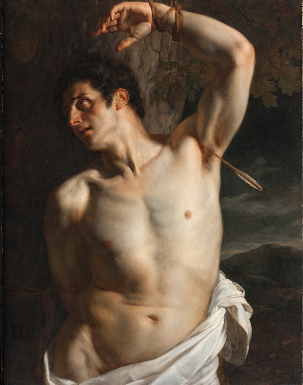 Szent Sebestyén alkotó: Hippolyte Delaroche