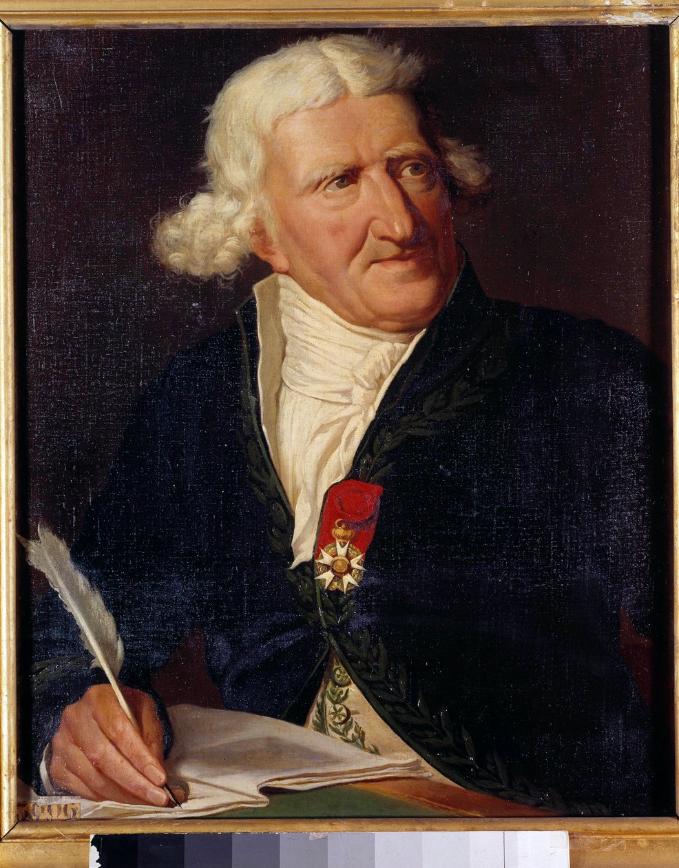 Antoine Augustin Parmentier (1737-1813), francia katonai gyógyszerész és agronómus portréja Hippolyte-Isodore DupuisColson (1820-1862) festménye 1857. Dim. 0,65x0,54 m. alkotó: Hippolyte Isidore Dupuis Colson