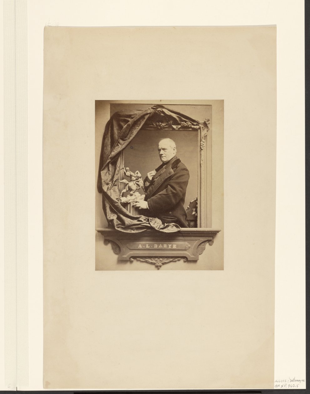 Antoine Louis Barye alkotó: Hippolyte Lazerges
