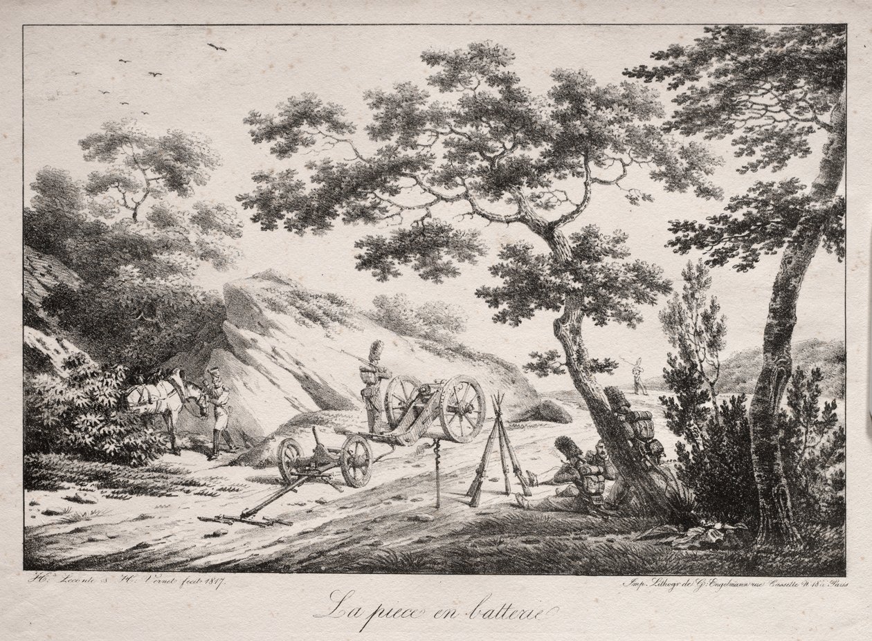 A Canon tüzelésre kész alkotó: Hippolyte Lecomte