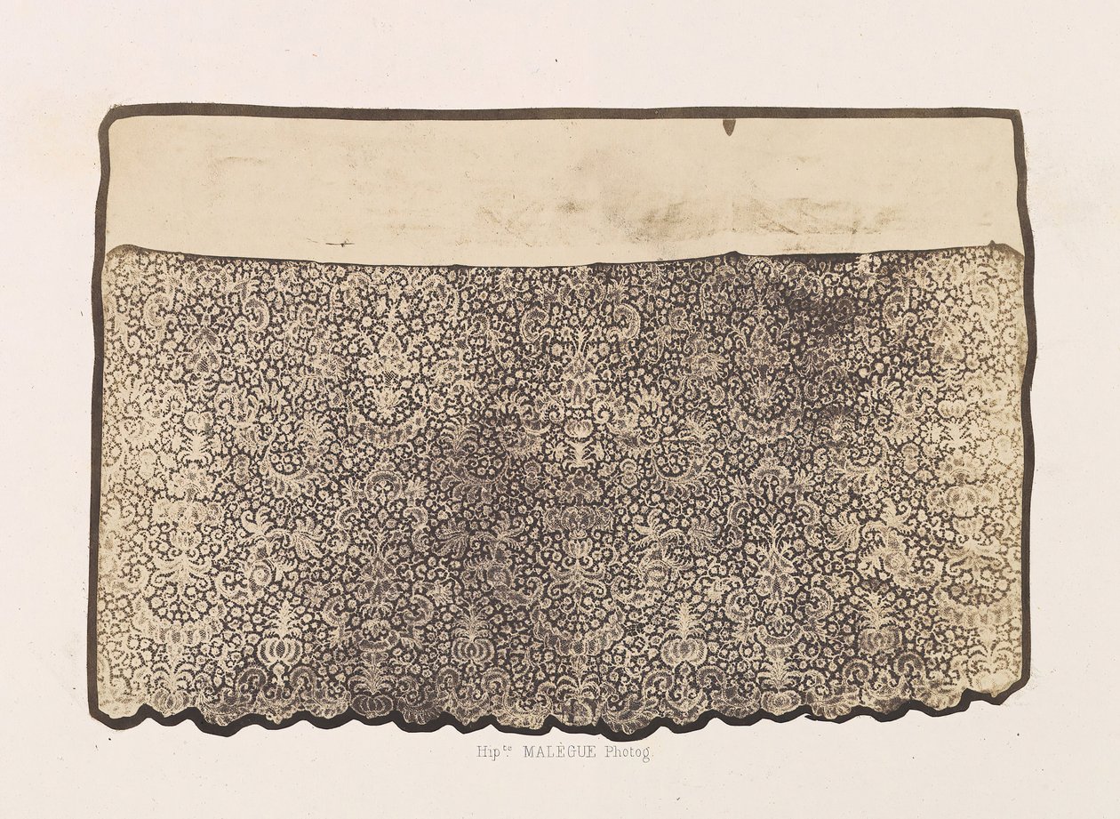 Lace Alb, a vizitációs kolostorhoz tartozó, 1857. alkotó: Hippolyte Malègue