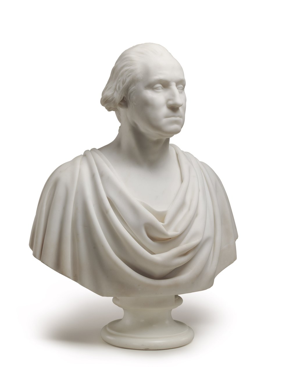 George Washington (márvány) alkotó: Hiram Powers