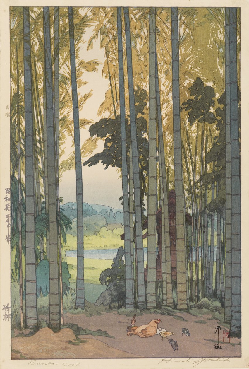 Bambusz fa alkotó: Hiroshi Yoshida