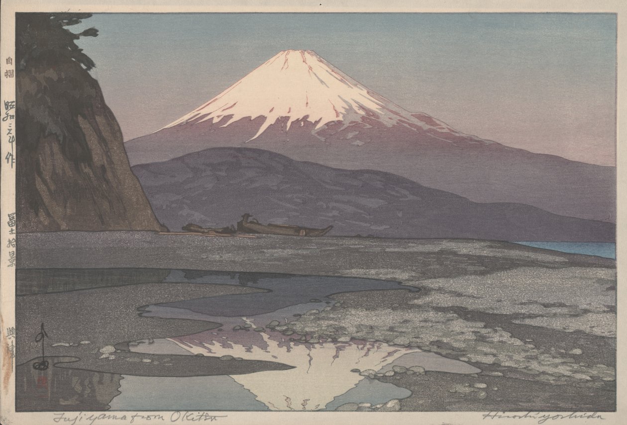 Mt. Fuji Okitsuból alkotó: Hiroshi Yoshida