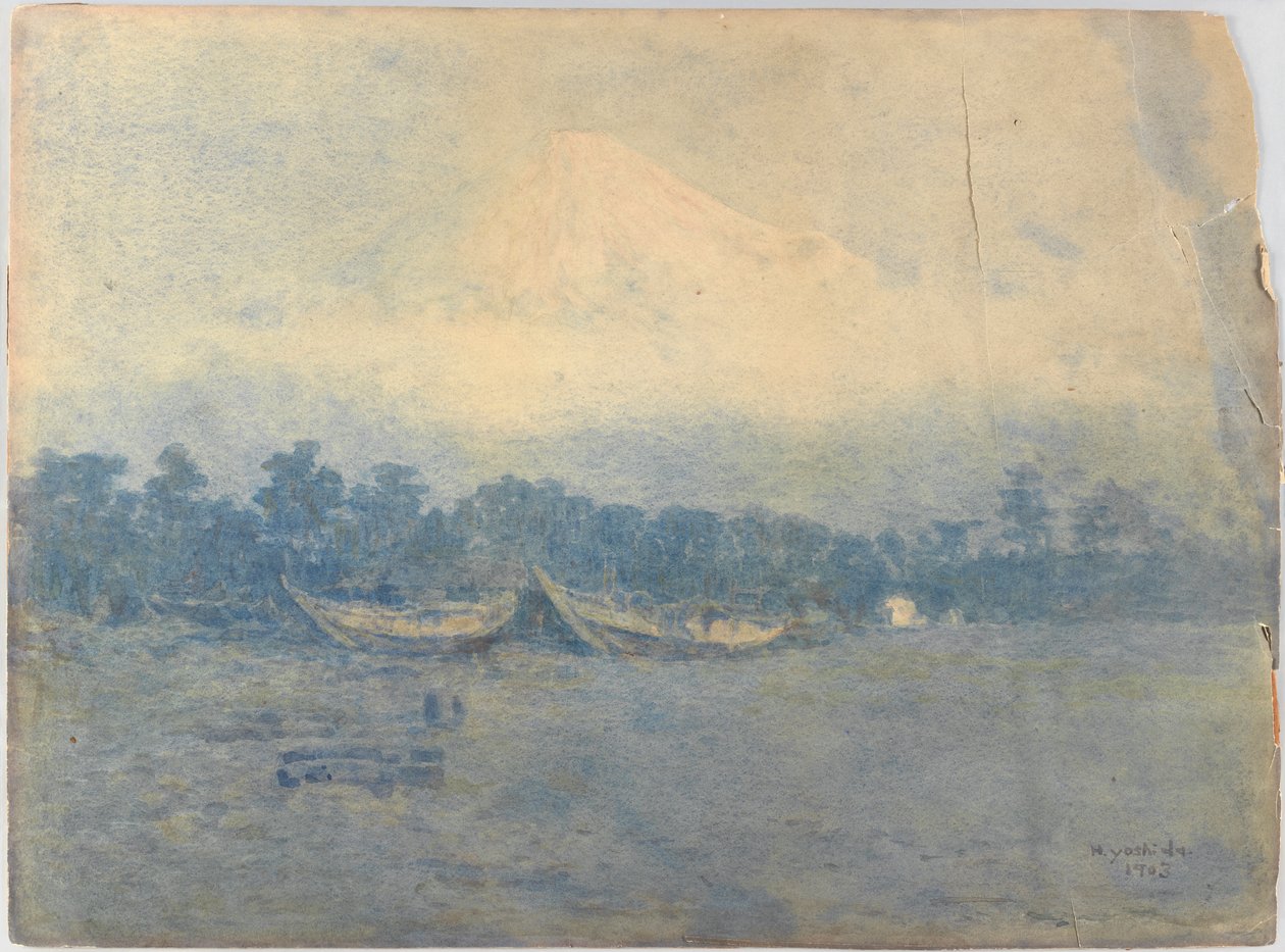 Fuji alkotó: Hiroshi Yoshida