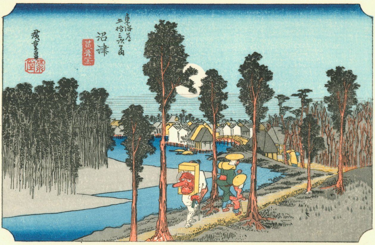 Numazu alkotó: Hiroshige