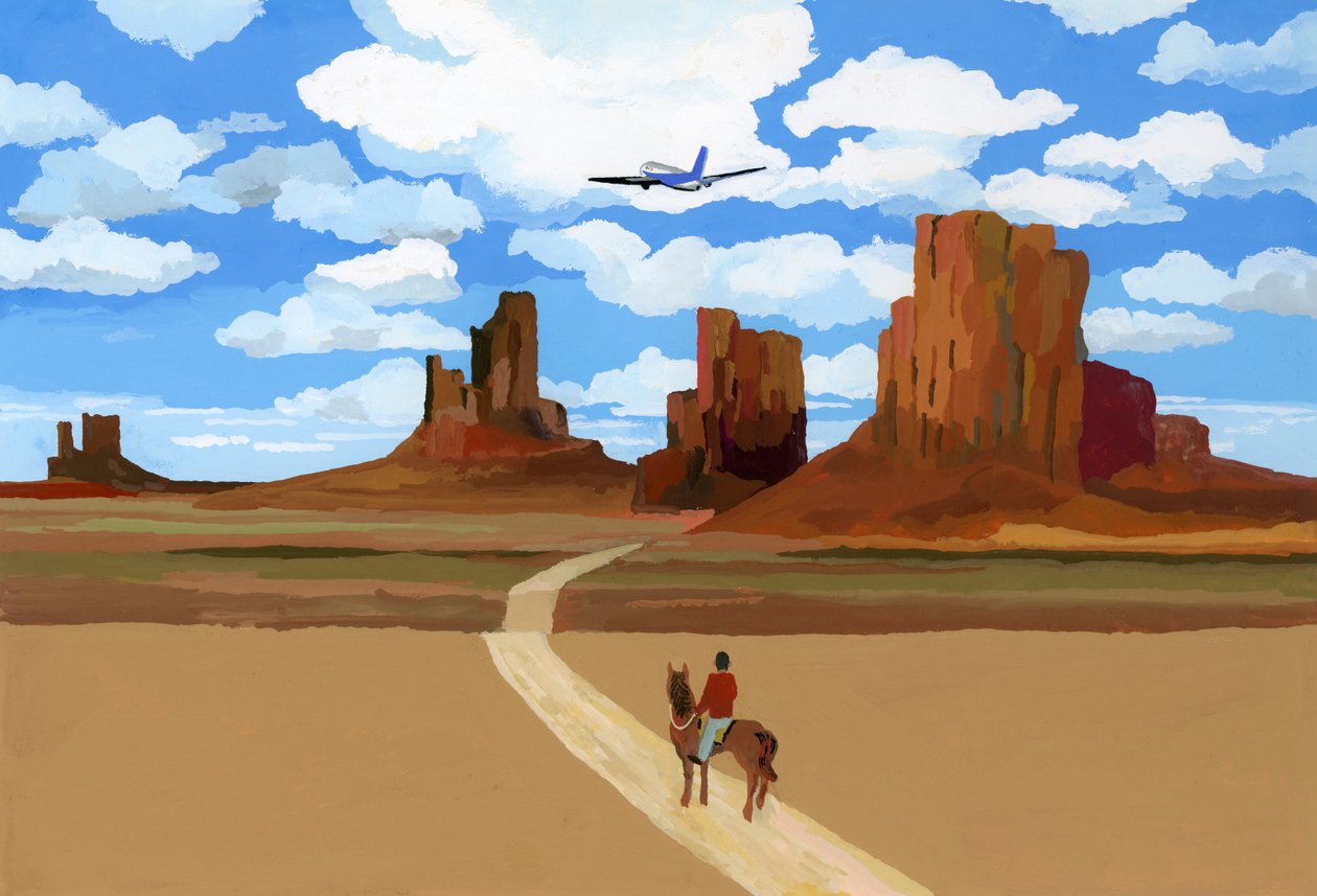 Táj, mint az "Oh My Darling Clementine" film, 2016, alkotó: Hiroyuki Izutsu