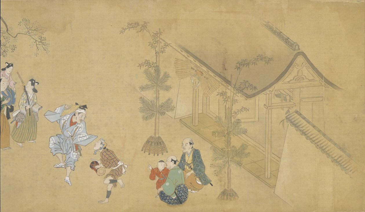 A négy évszak zsánerképei alkotó: Hishikawa Moronobu