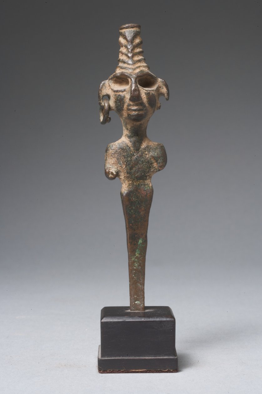 Anatóliai-kánaáni alak (bronz) (lásd még: 325651) alkotó: Hittite