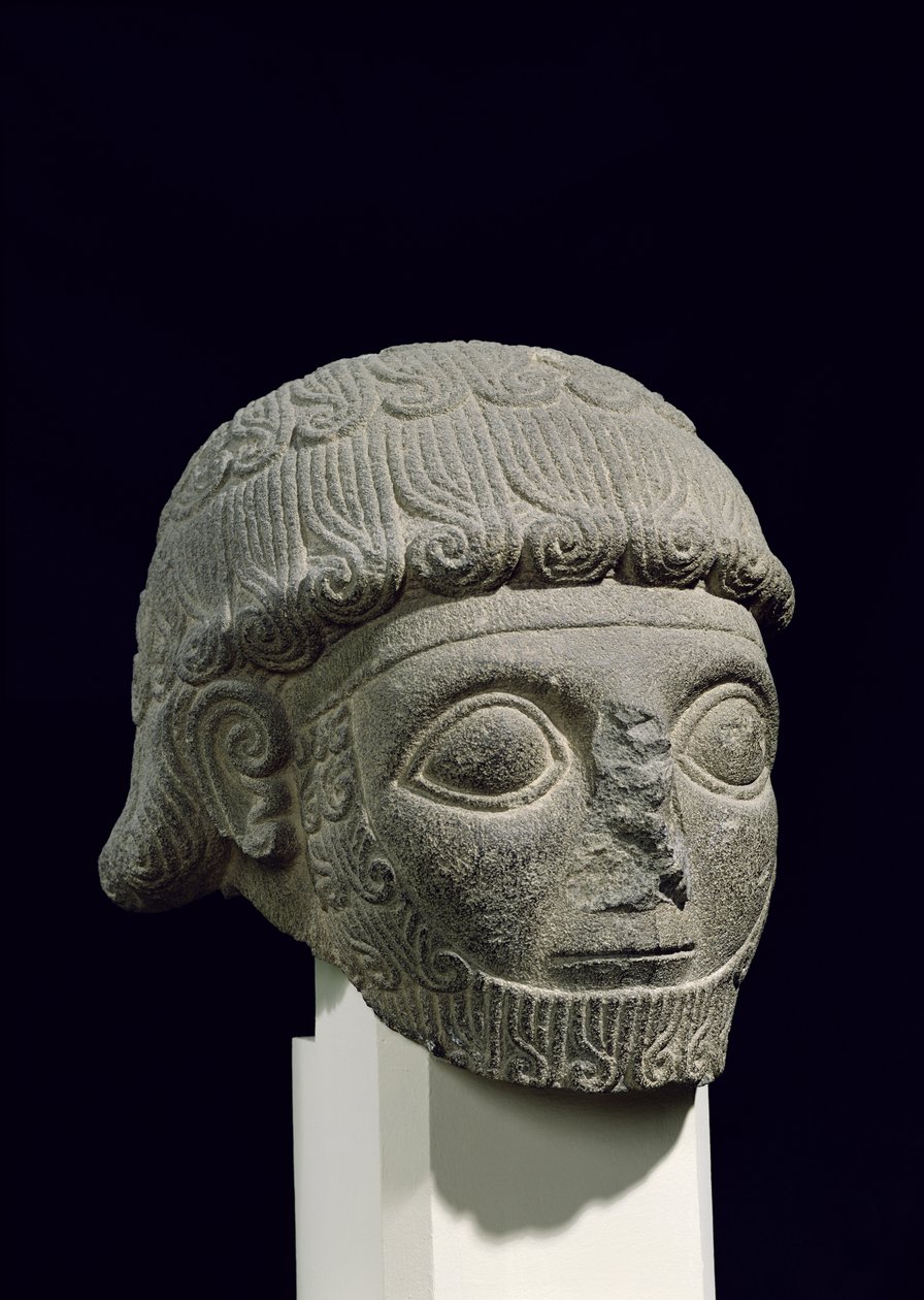Isten feje, a törökországi Barakból, Kr.e. 18-17 alkotó: Hittite