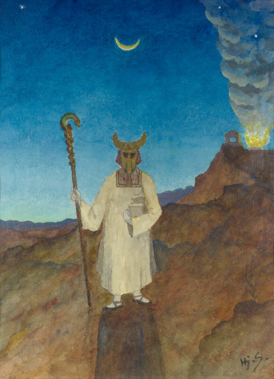 A szarvas Mózes alkotó: Hjalmar Soderberg