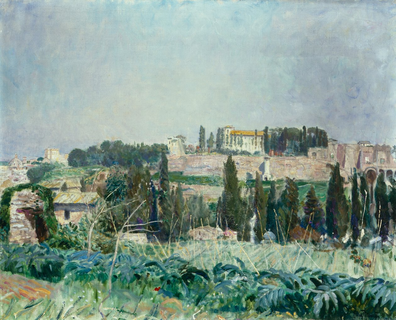 Aventinus-domb alkotó: Hjalmer Eilif Emanuel Peterssen