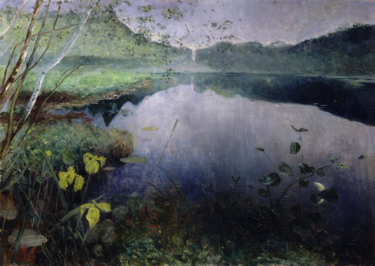 Daelivannettől (olaj, vászon) alkotó: Hjalmer Eilif Emanuel Peterssen