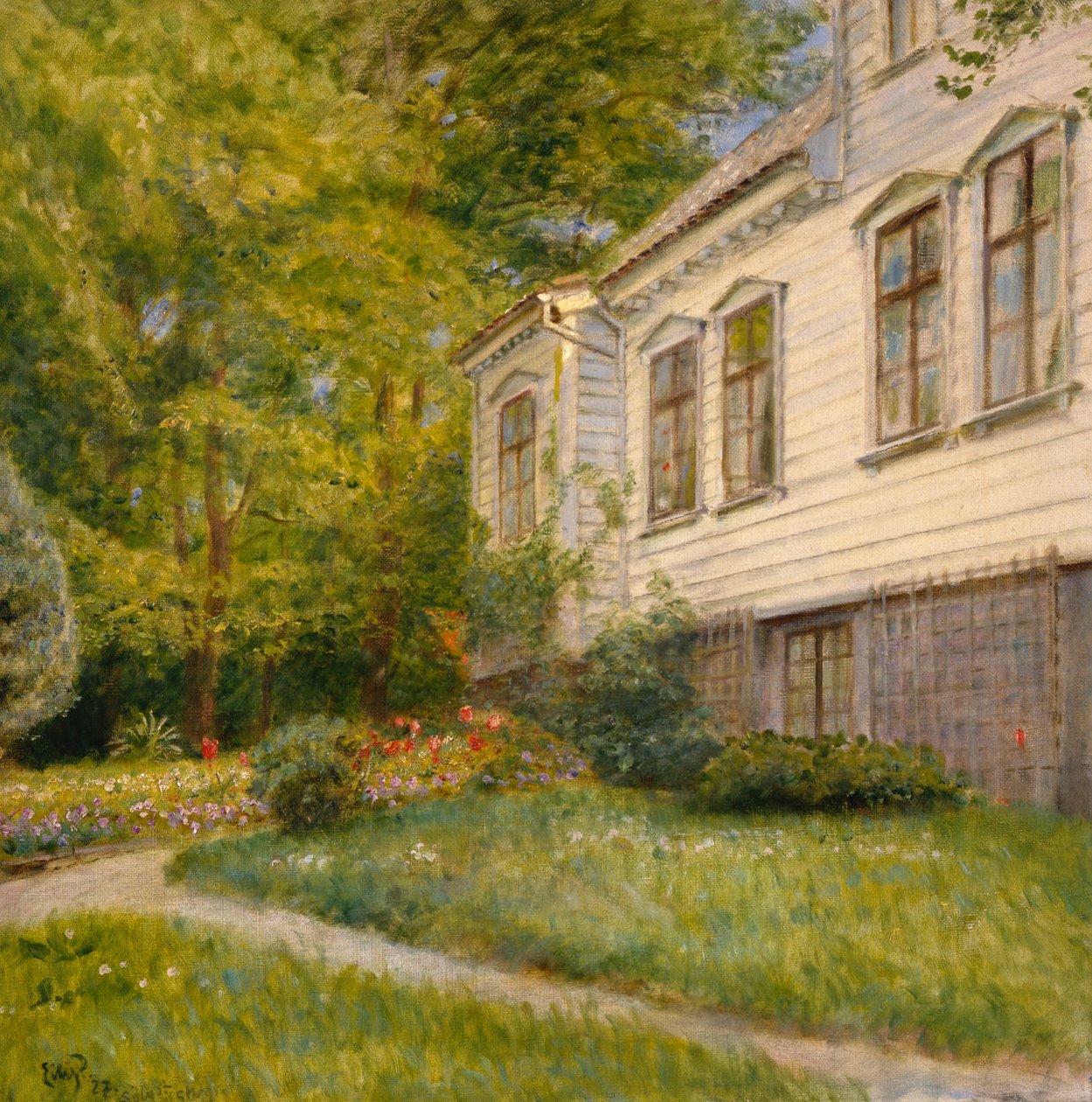 Soelyst alkotó: Hjalmer Eilif Emanuel Peterssen