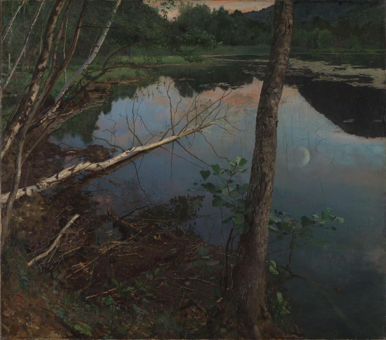 Nyári éj alkotó: Hjalmer Eilif Emanuel Peterssen