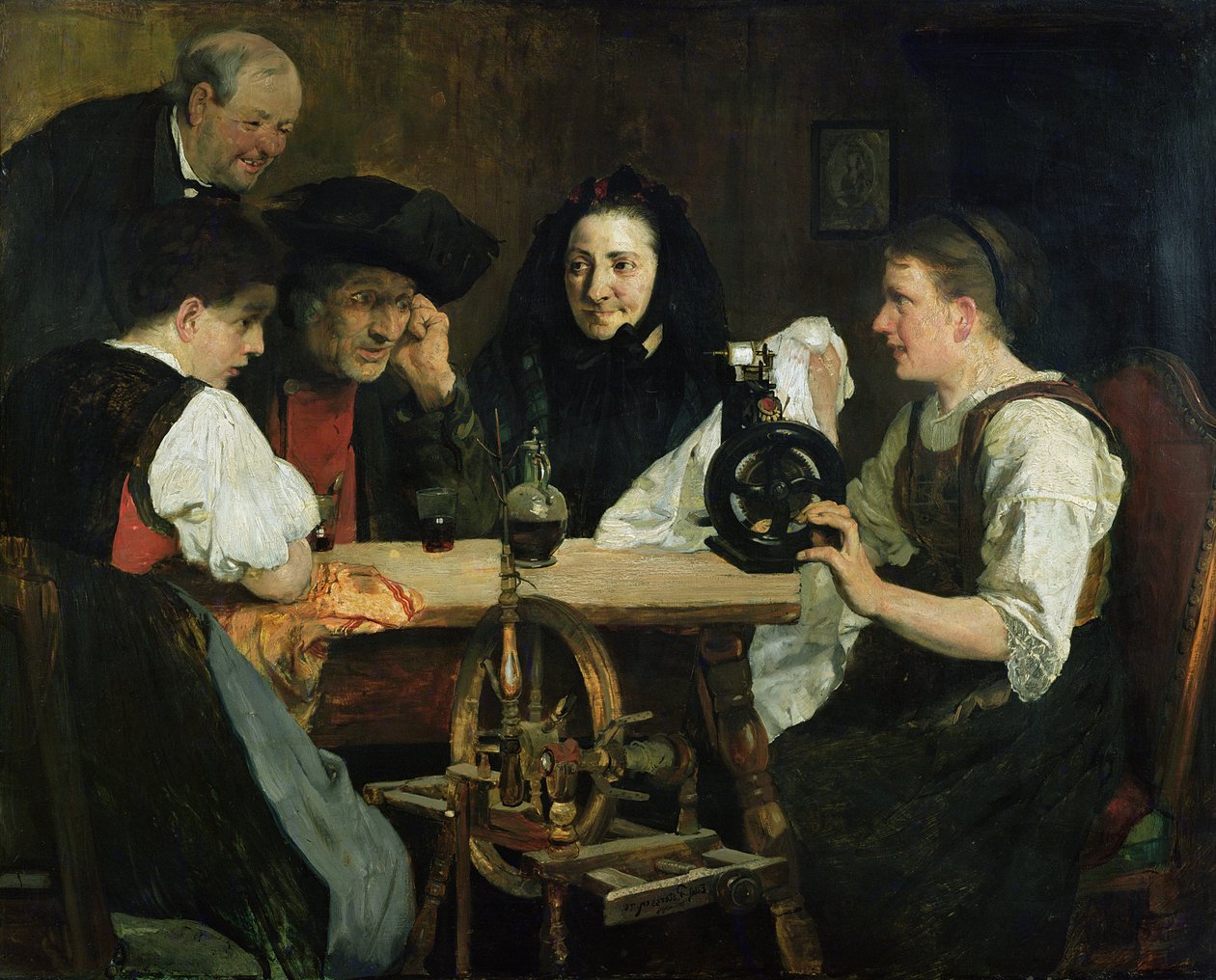Az első varrógép alkotó: Hjalmer Eilif Emanuel Peterssen