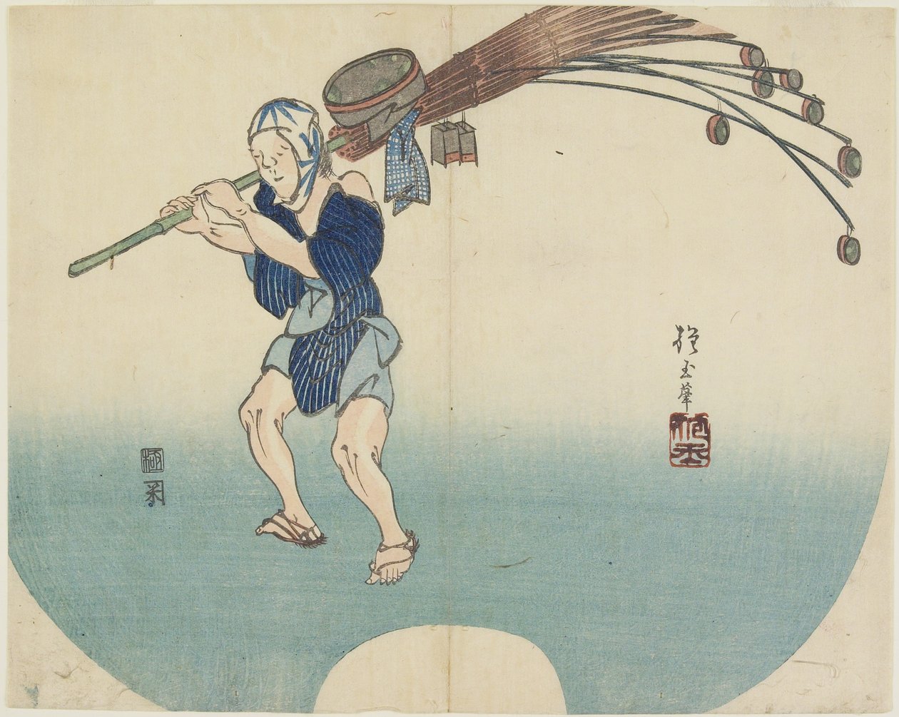 (Vízárus), c. 1830 alkotó: Hogyoku