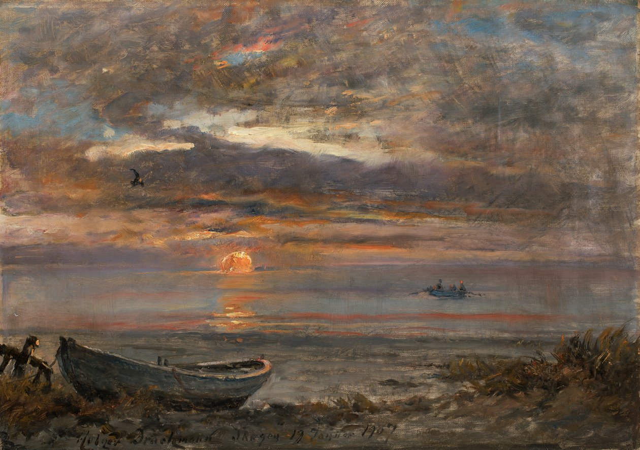 Sunset on a January day at Skagen.   1418762   hu       hungarian Successfully Translated  Original: Jacob rolling the stone from the wells mouth Translat: Jacob rolling the stone from the well