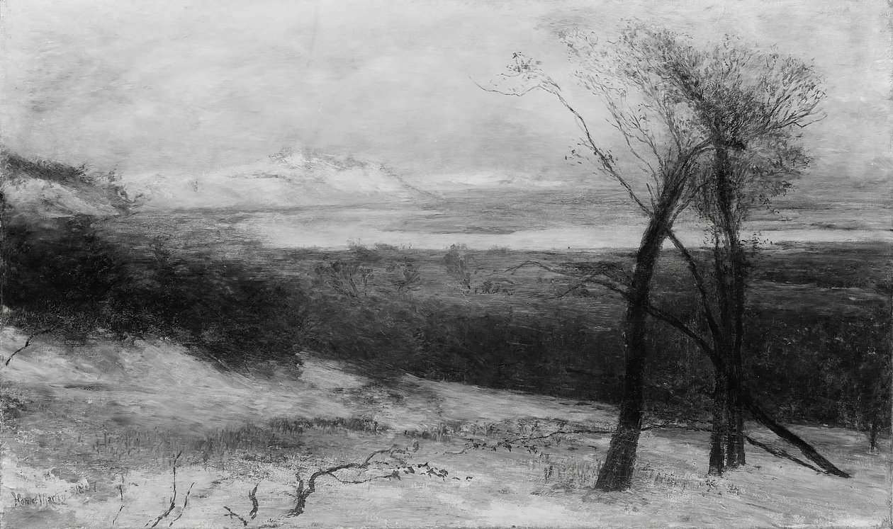 Dunes mögött, Ontario-tó, 1883-87. alkotó: Homer Dodge Martin