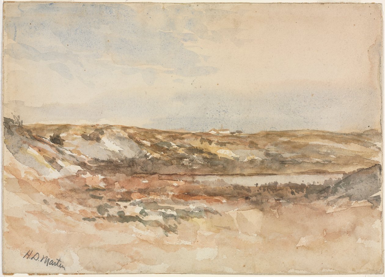 Newport közelében. alkotó: Homer Dodge Martin