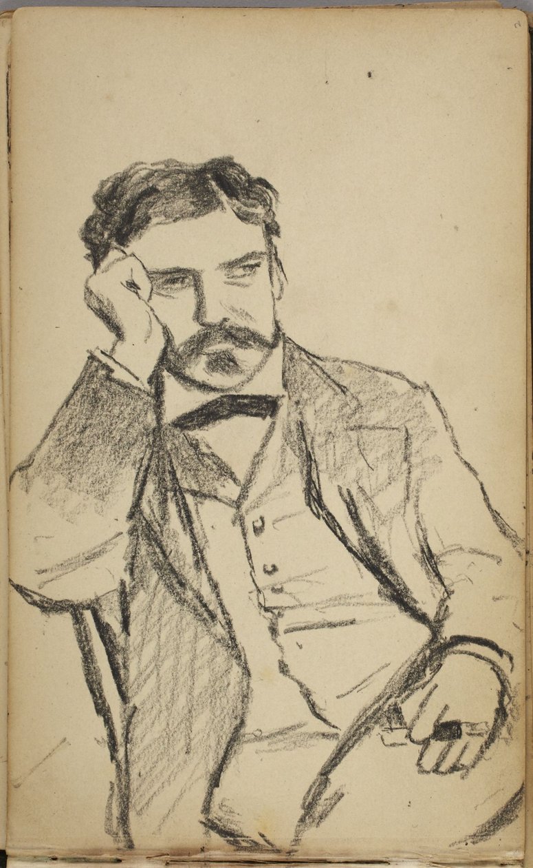 Egy férfi portréja alkotó: Homer Dodge Martin