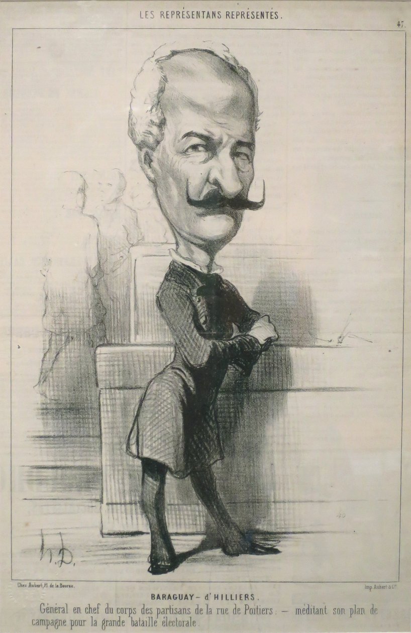 Archille Baraguay dHilliers alkotó: Honoré Daumier