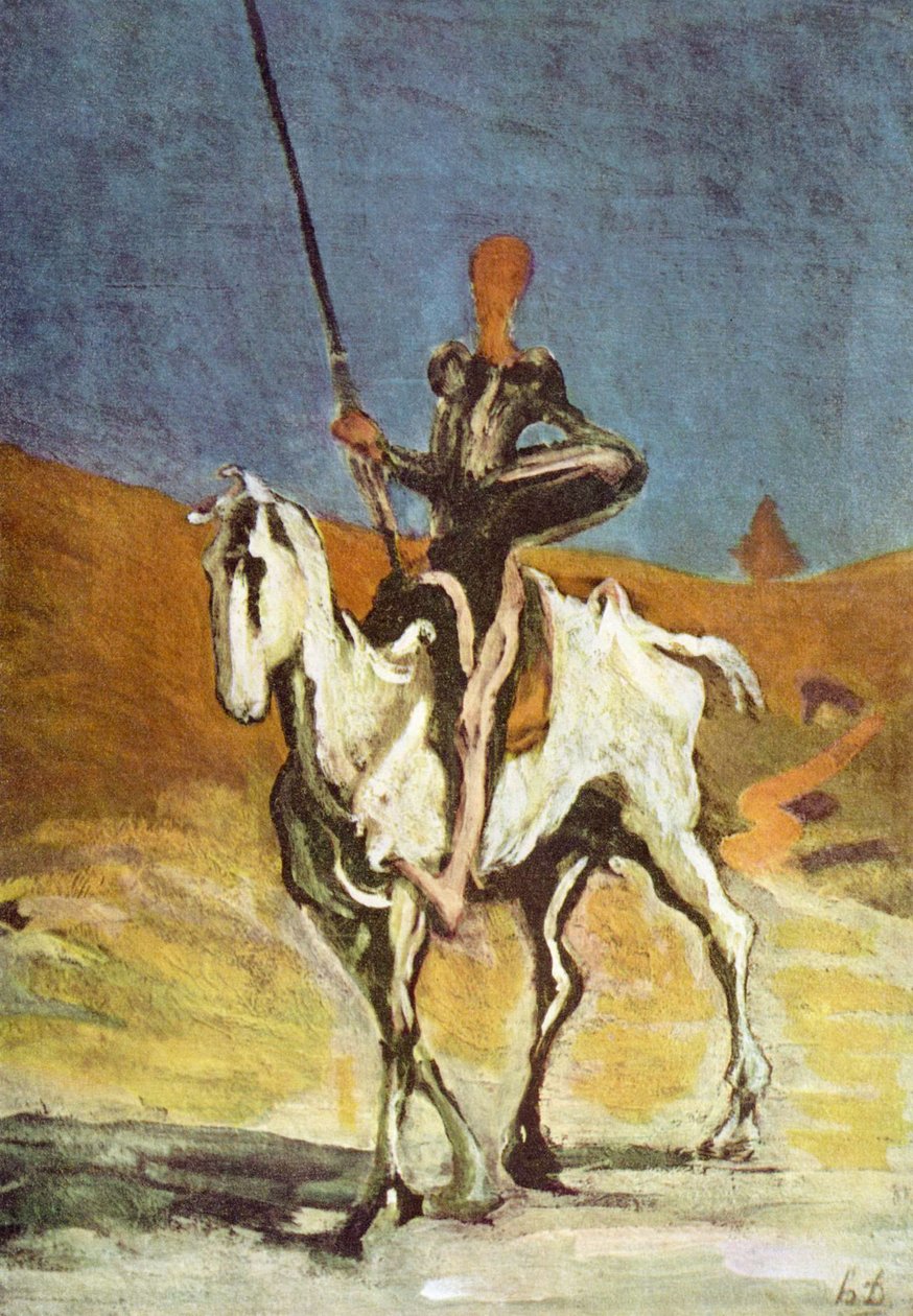 Don Quijote alkotó: Honoré Daumier
