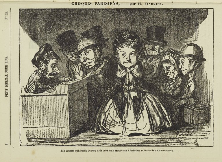Ha a türelem eltűnt volna az egész világból, egy párizsi buszpályaudvaron biztosan újra megtalálnánk alkotó: Honoré Daumier