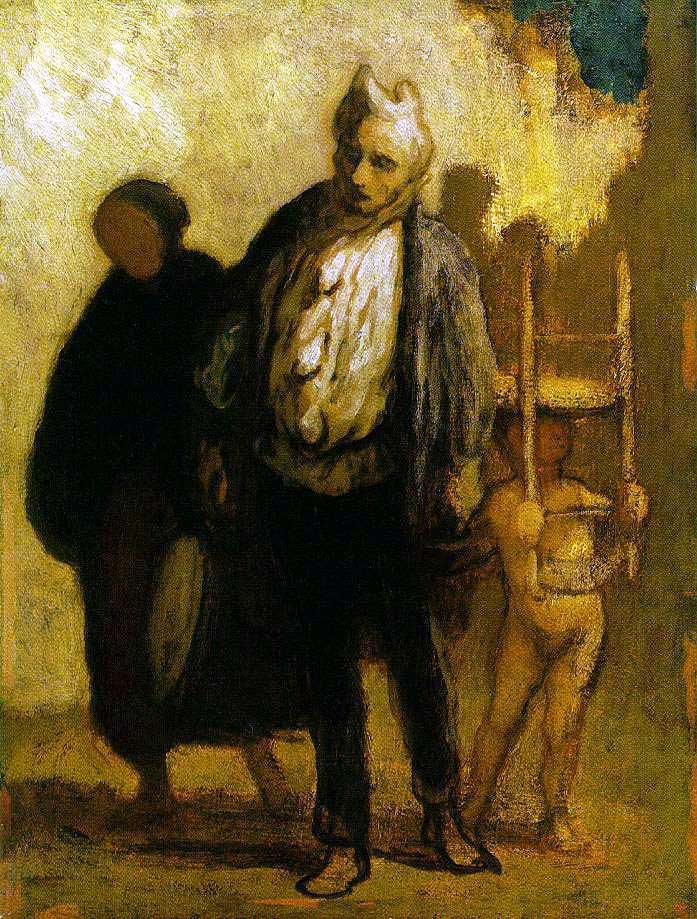 Vándorló sókertek alkotó: Honoré Daumier