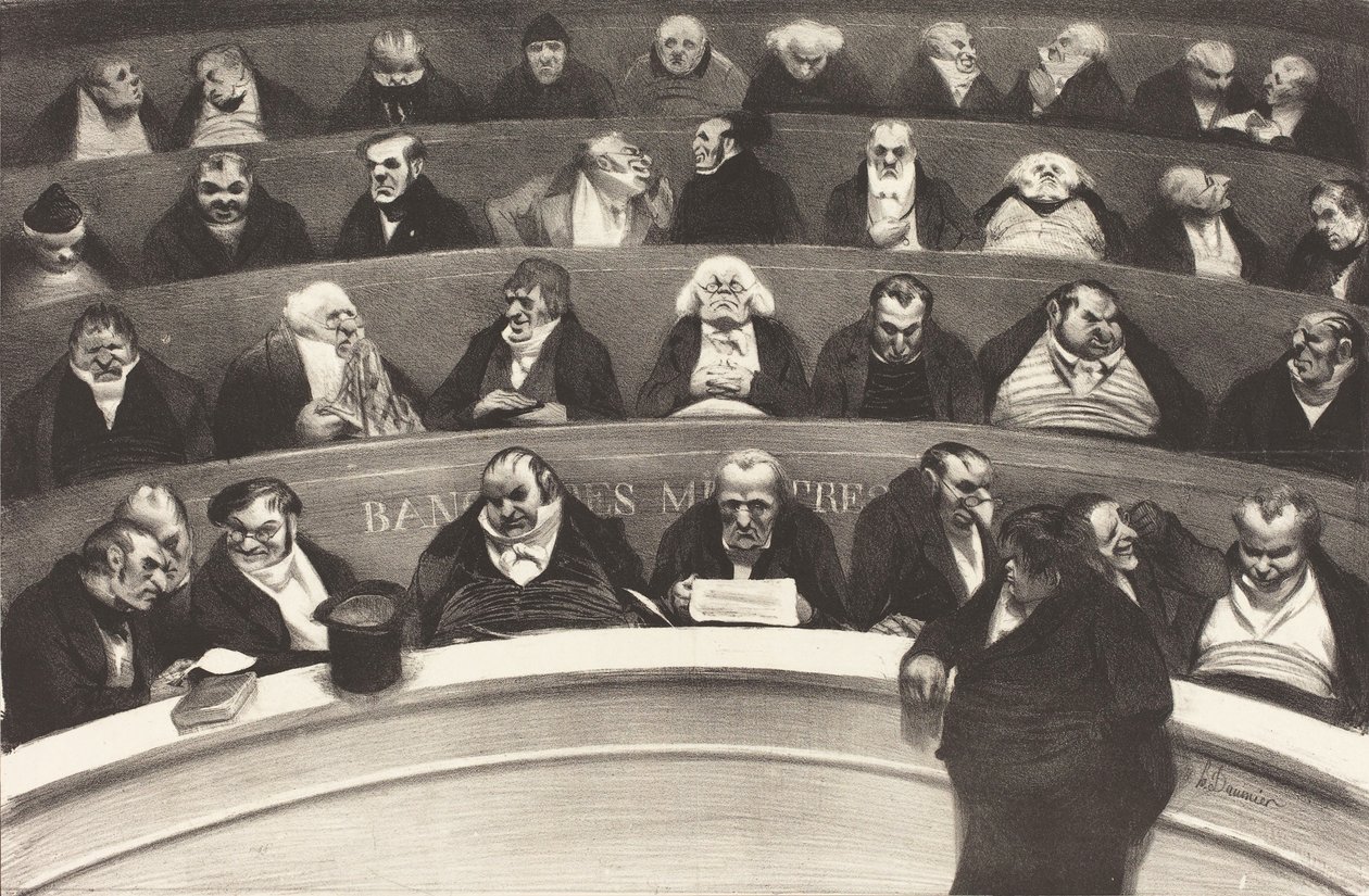 A törvényhozó hasa alkotó: Honoré Daumier Victorin