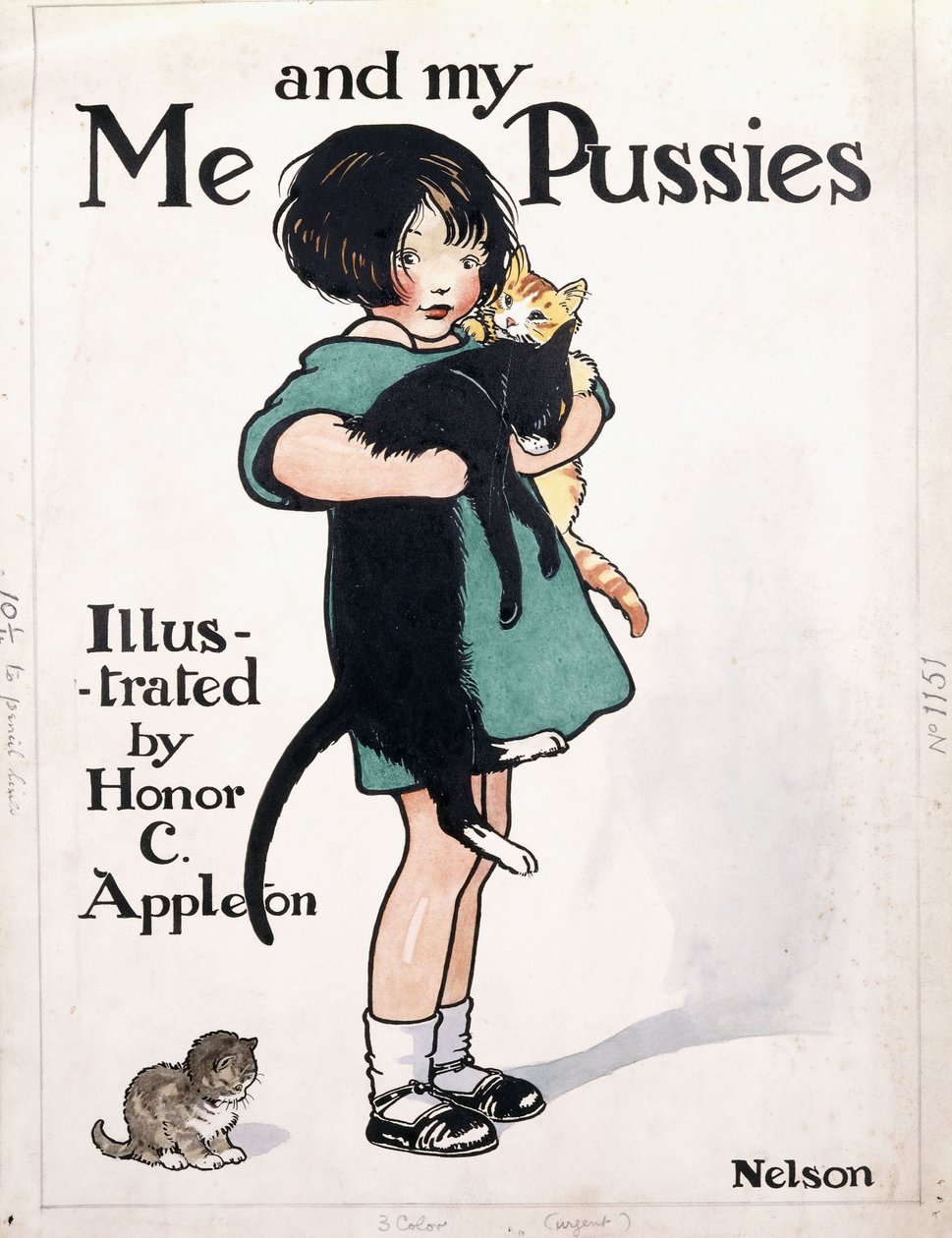 Elülső borító dizájn a Me and my Pussies számára alkotó: Honor Charlotte Appleton