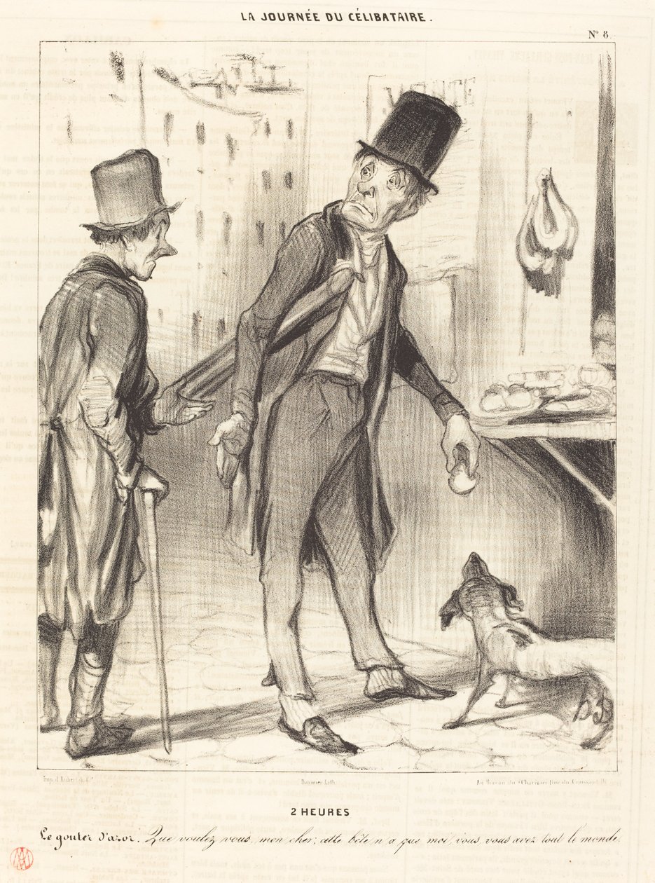 2 óra - Azor íze alkotó: Honoré Daumier