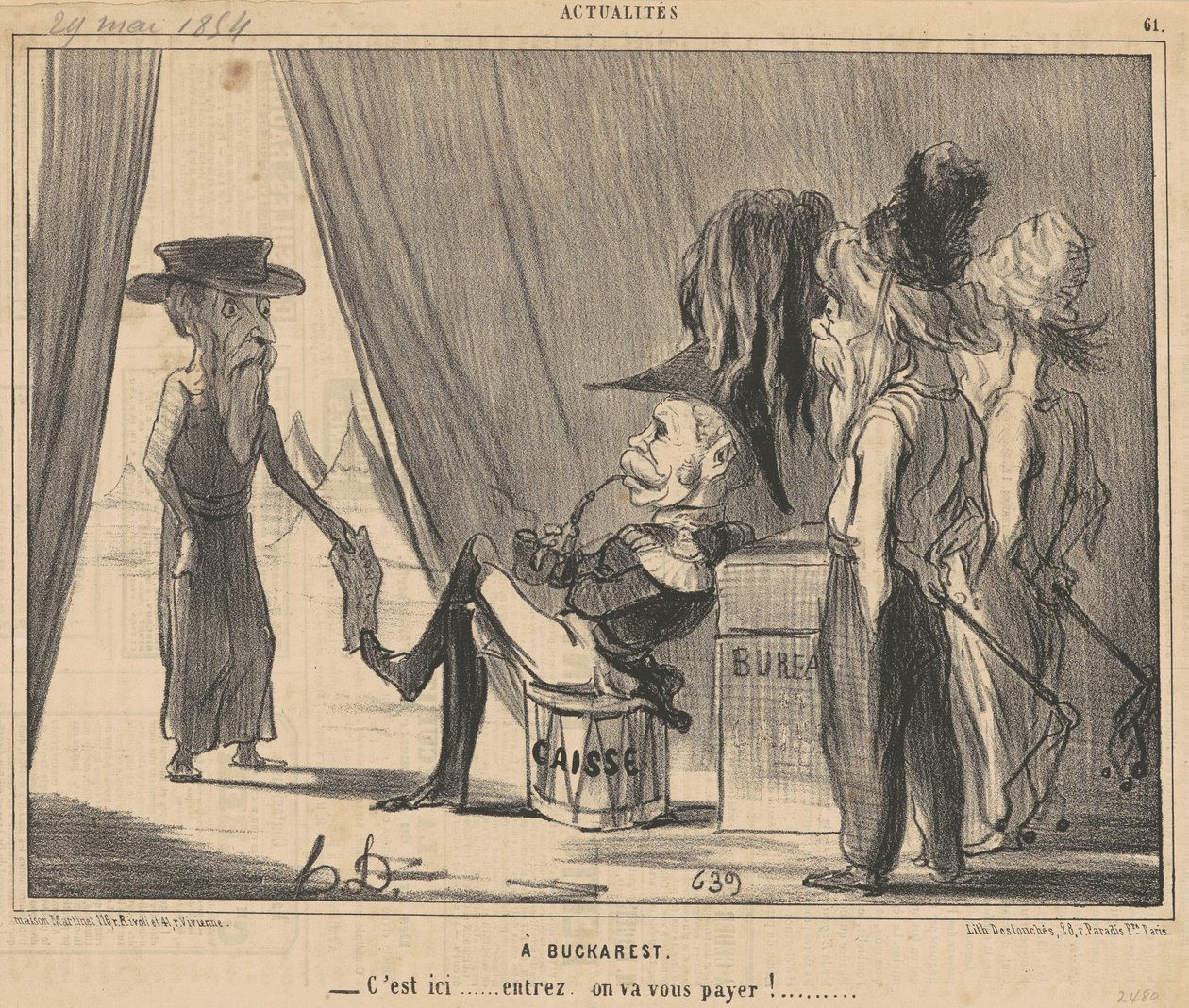 Egy Bukarest alkotó: Honoré Daumier