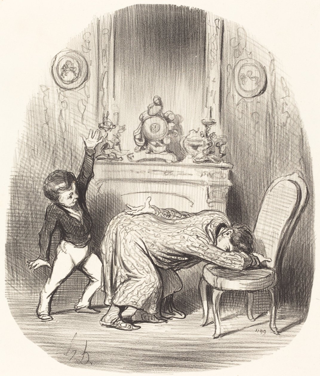 Henrik IV alkotó: Honoré Daumier