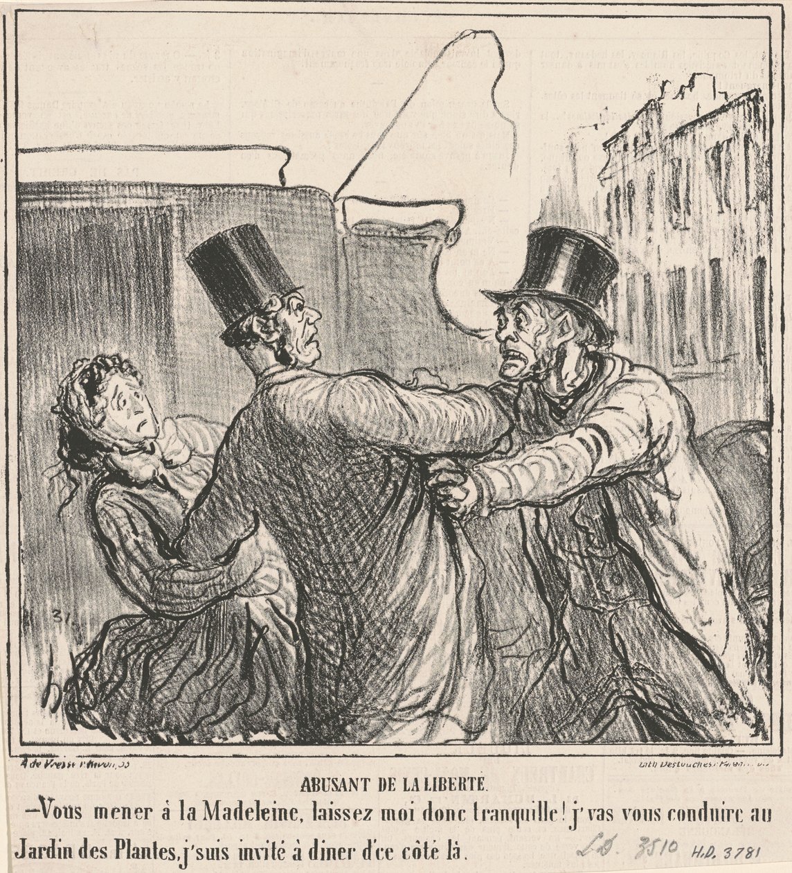 A szabadsággal való visszaélés alkotó: Honoré Daumier