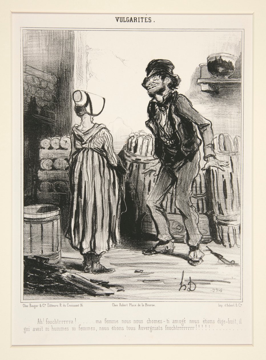 Ah! Fouchtrrrrra! alkotó: Honoré Daumier